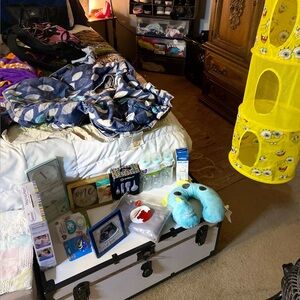 Yellow Hanging Storage Organizer